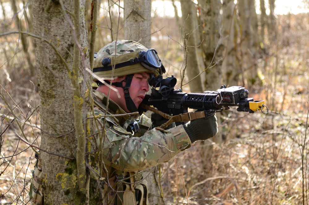 Georgian Regimental Combat Team Mission Rehearsal Exercise