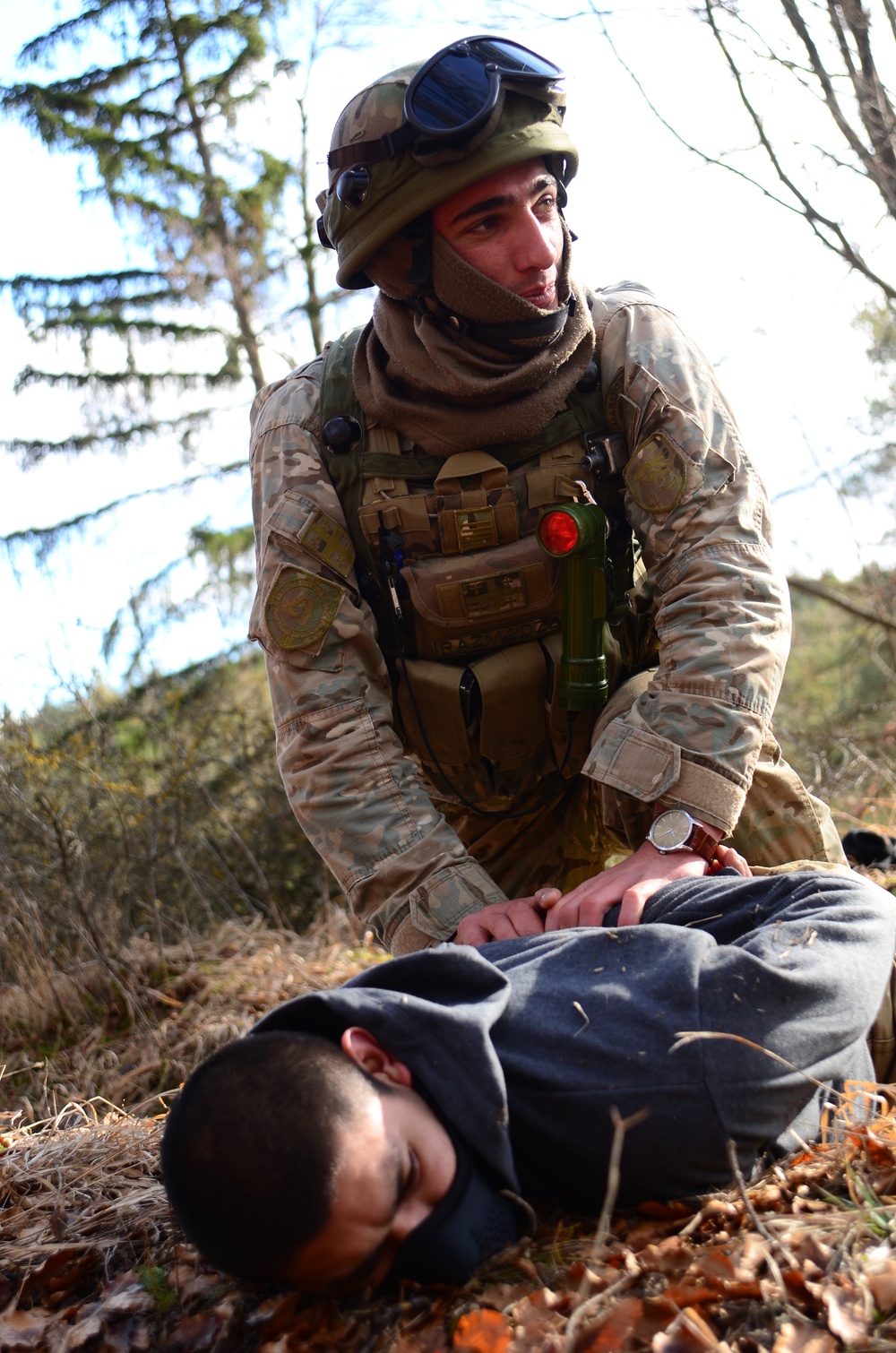 Georgian Regimental Combat Team Mission Rehearsal Exercise