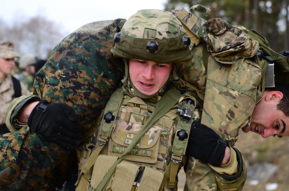 Georgian Regimental Combat Team Mission Rehearsal Exercise