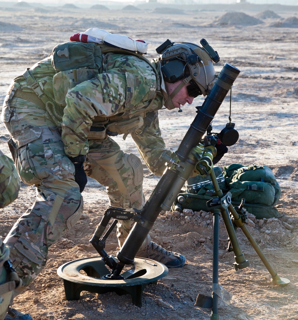 Firing range training