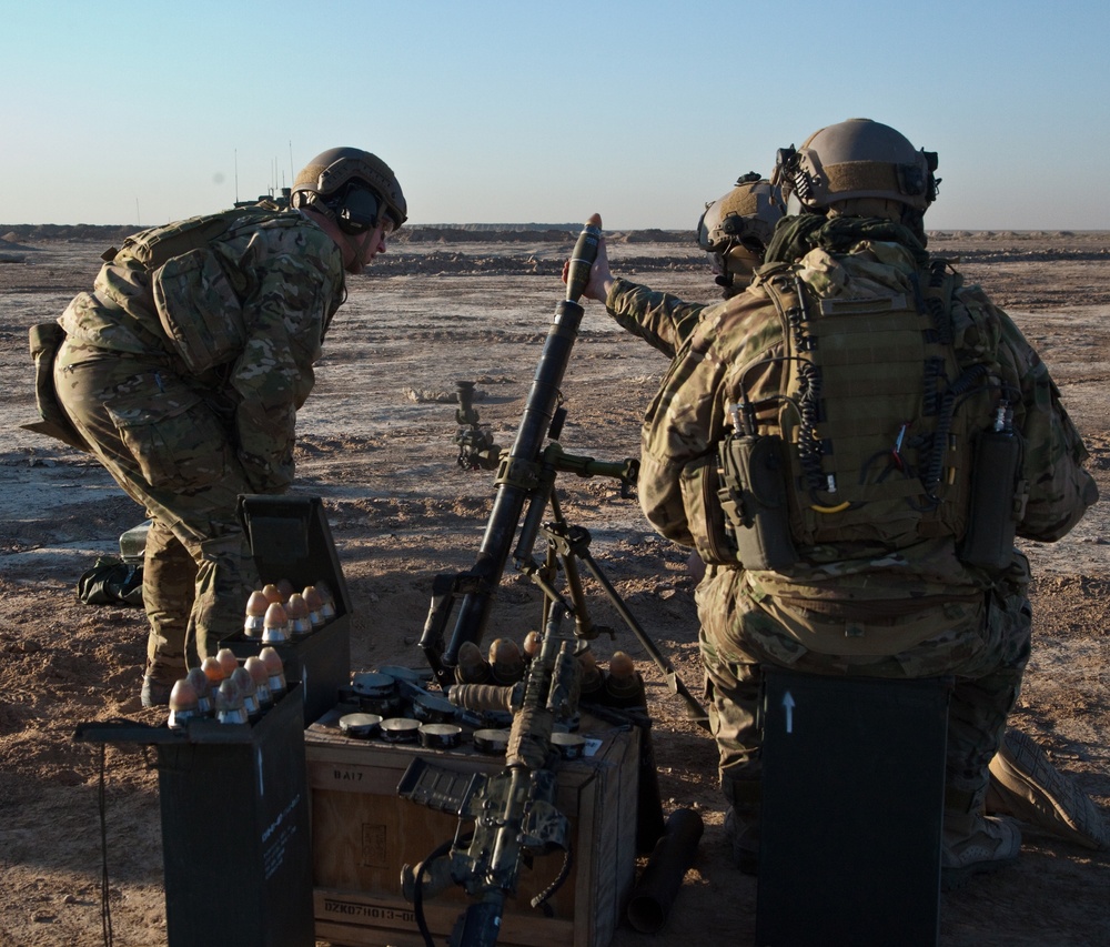 Firing range training