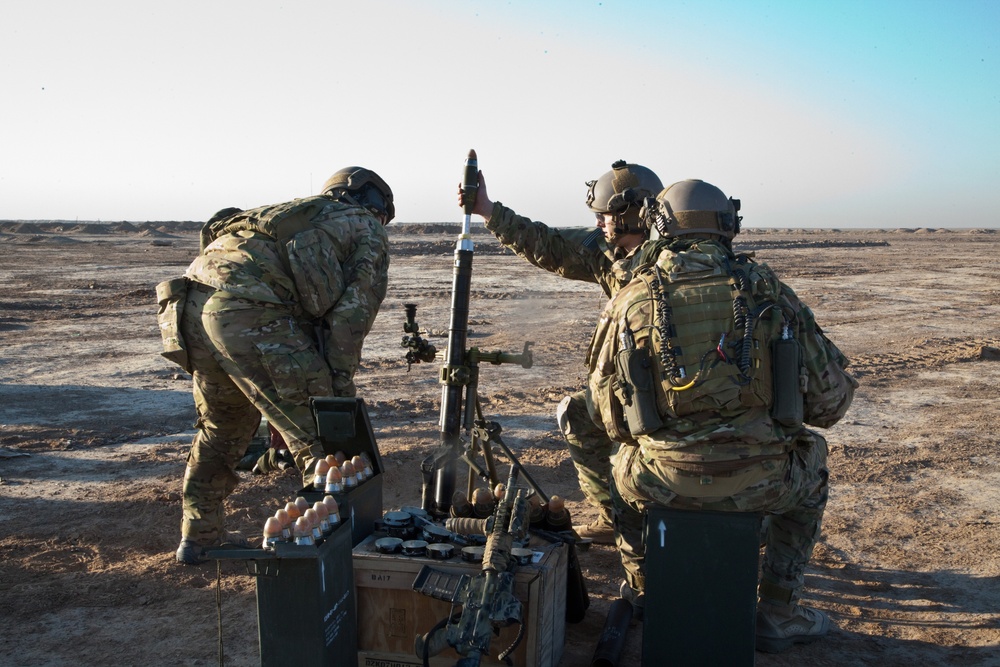 Firing range training