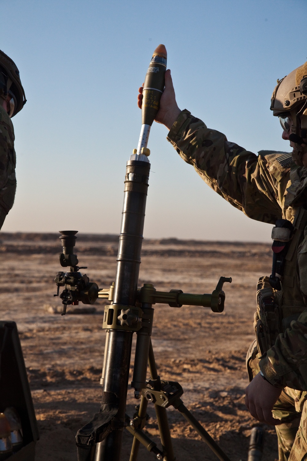 Firing range training