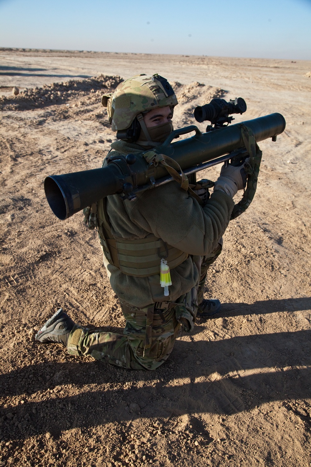 Firing range training