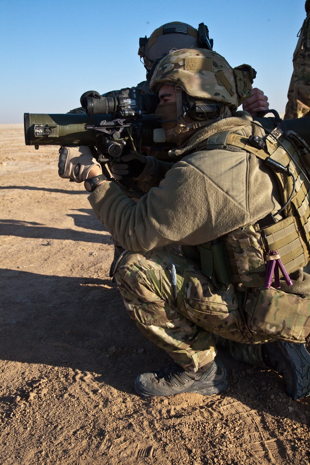 Firing range training