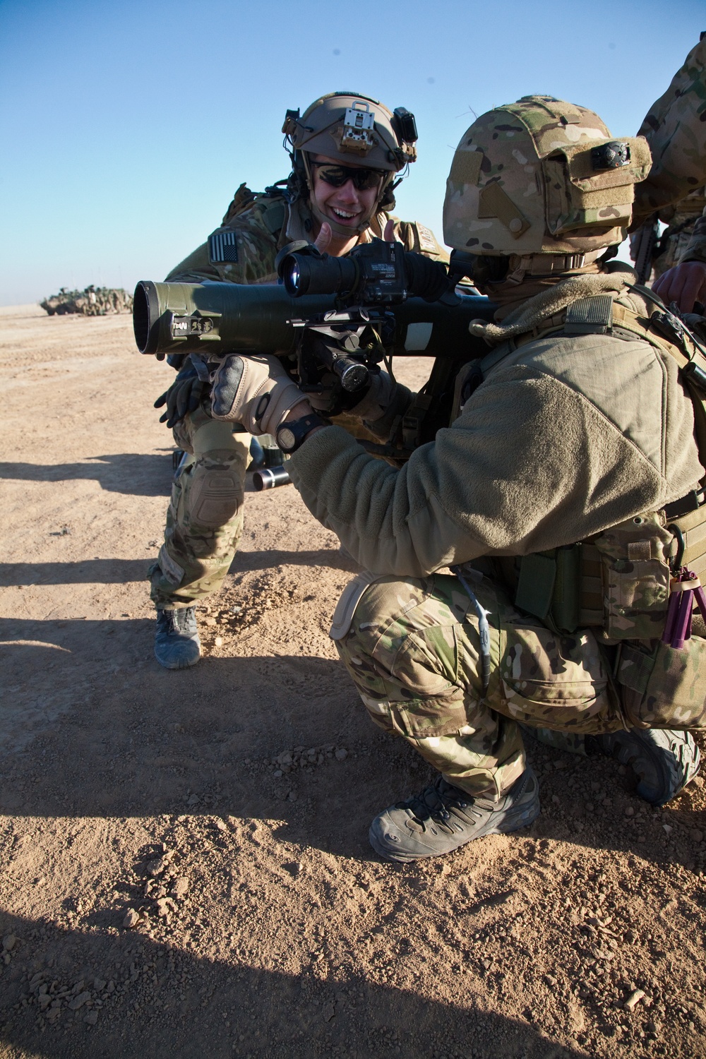 Firing range training