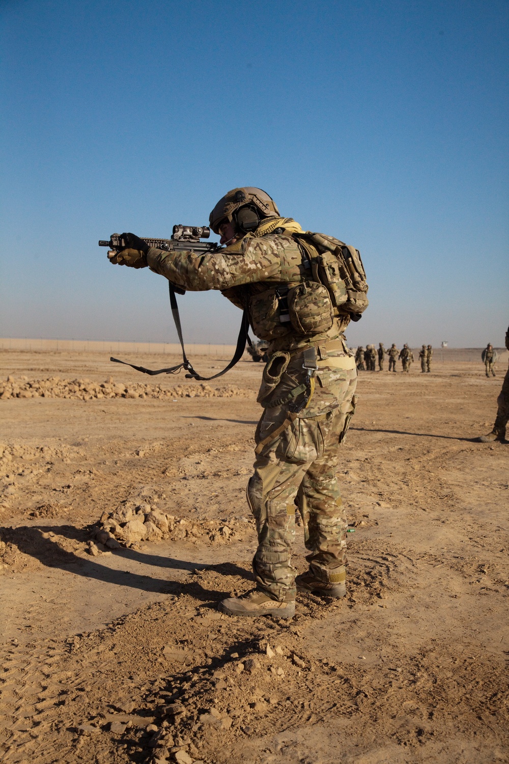 Firing range training