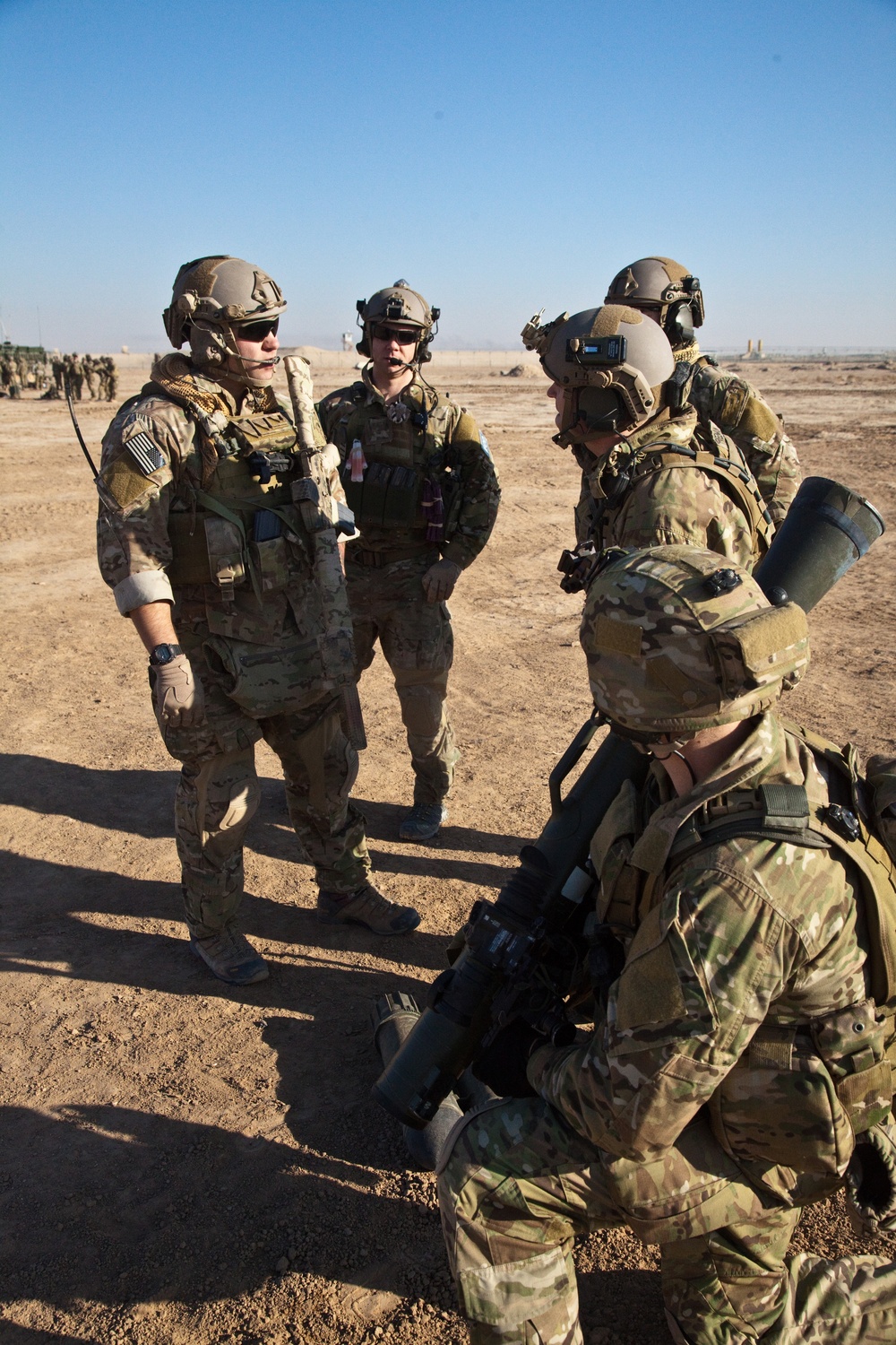 Firing range training