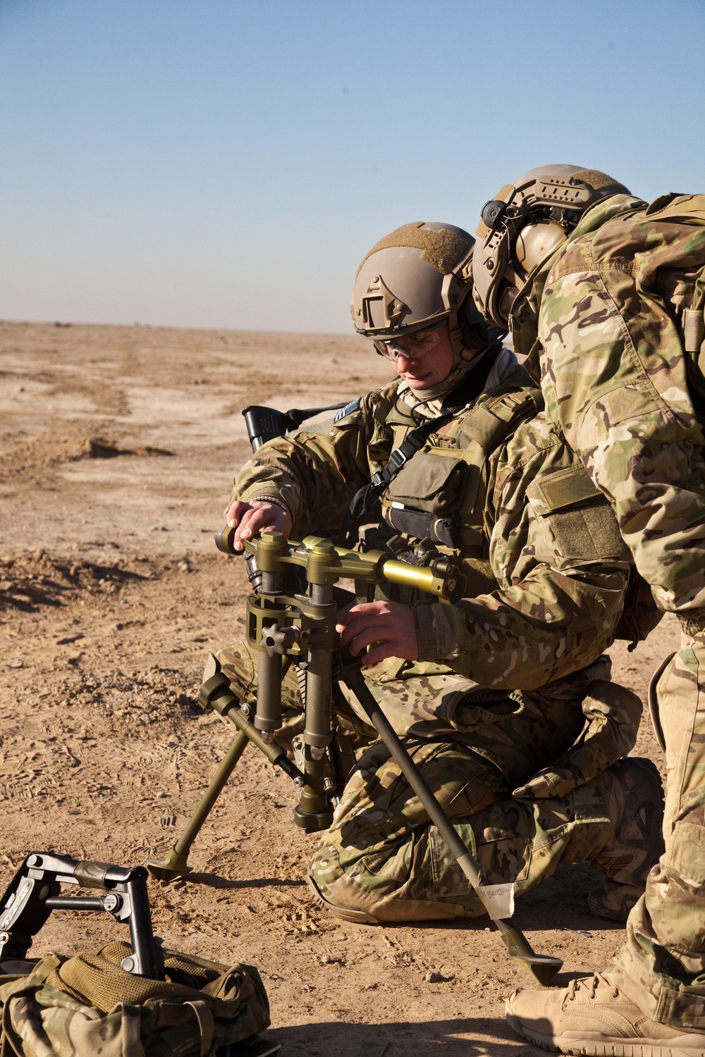 Firing range training