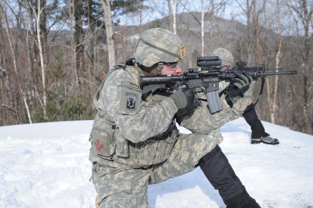 Winter weapons familiarization