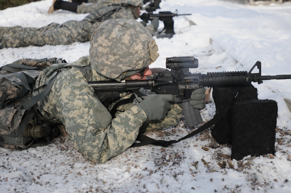 Winter weapons familiarization