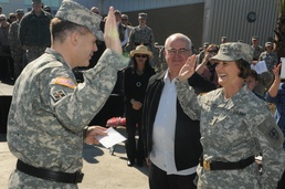 Swearing in with a smile