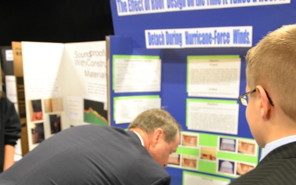 Army Corps of Engineers judges local Science Fair