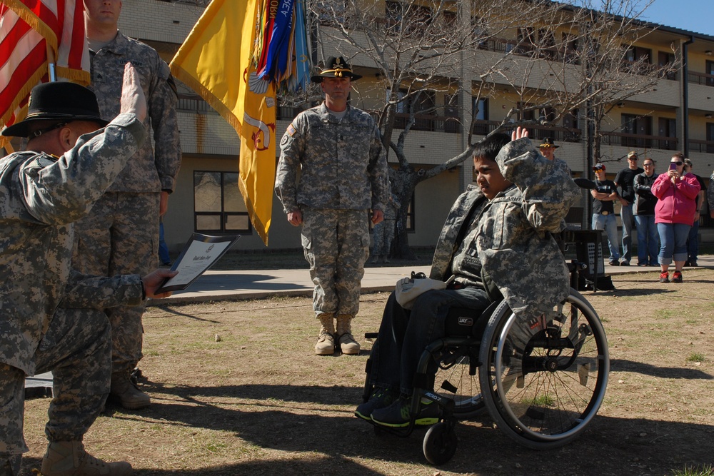 Garryowen helps boy become cavalry soldier for a day