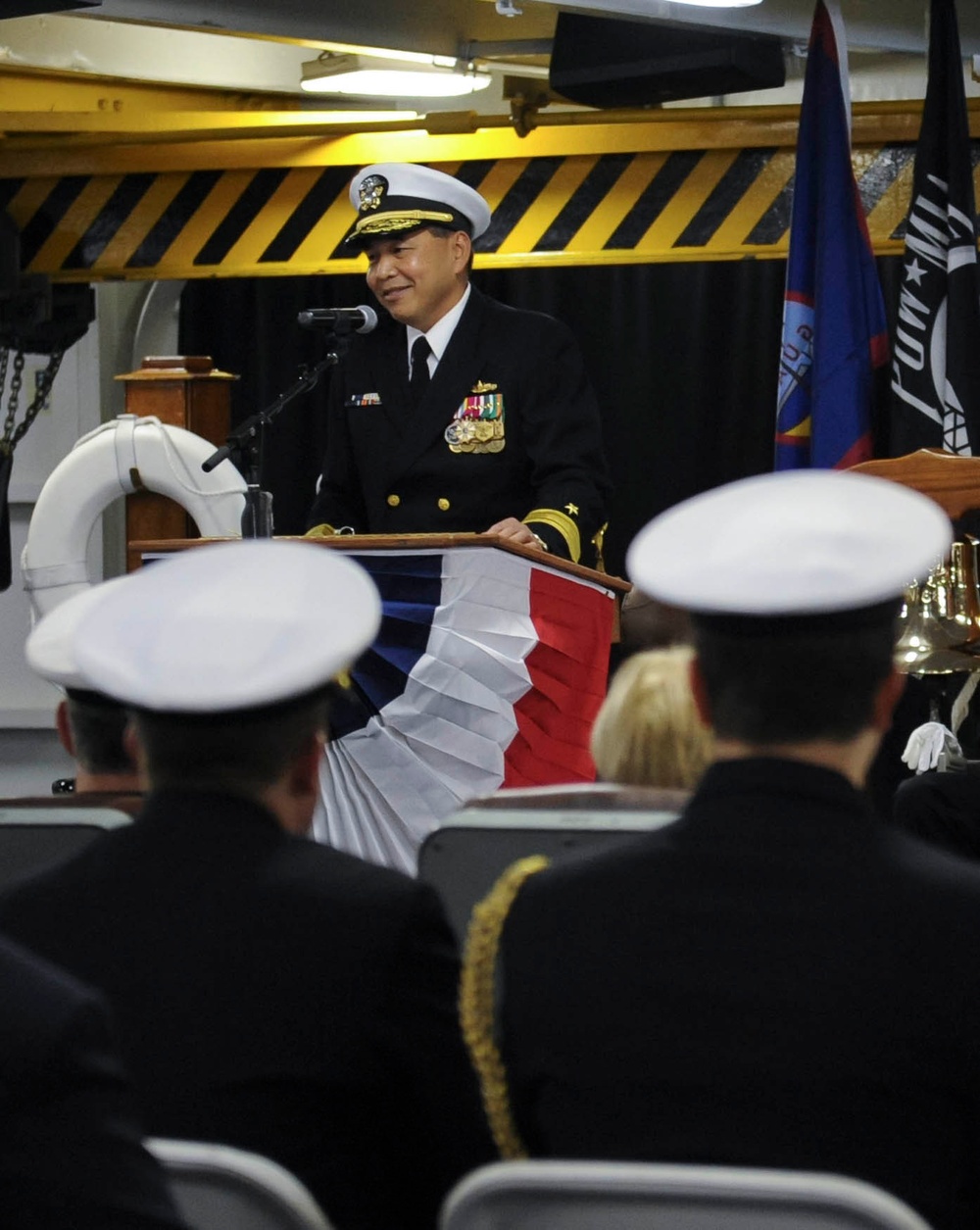 Change of command ceremony