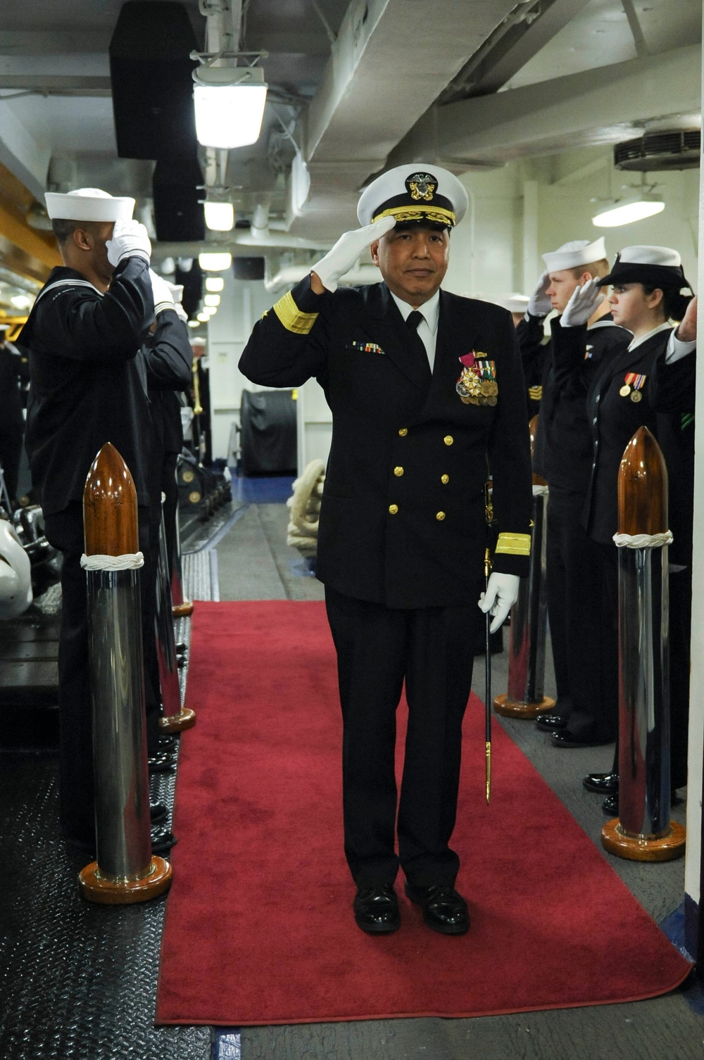 Change of command ceremony