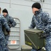 USS Blue Ridge conducts ammo onload