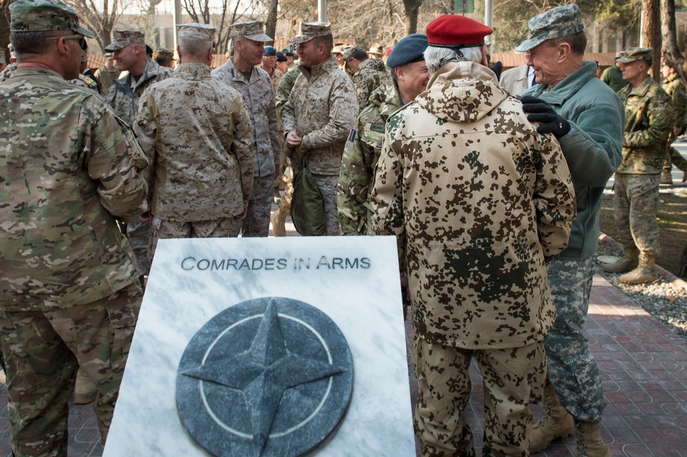 ISAF change of command