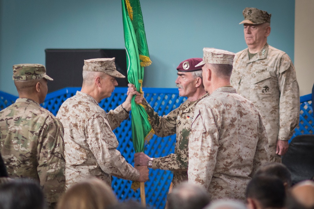 ISAF change of command