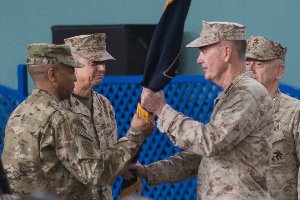 ISAF change of command