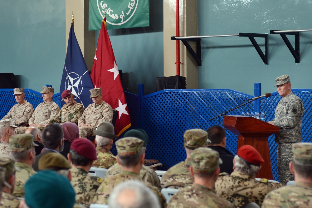 ISAF change of command