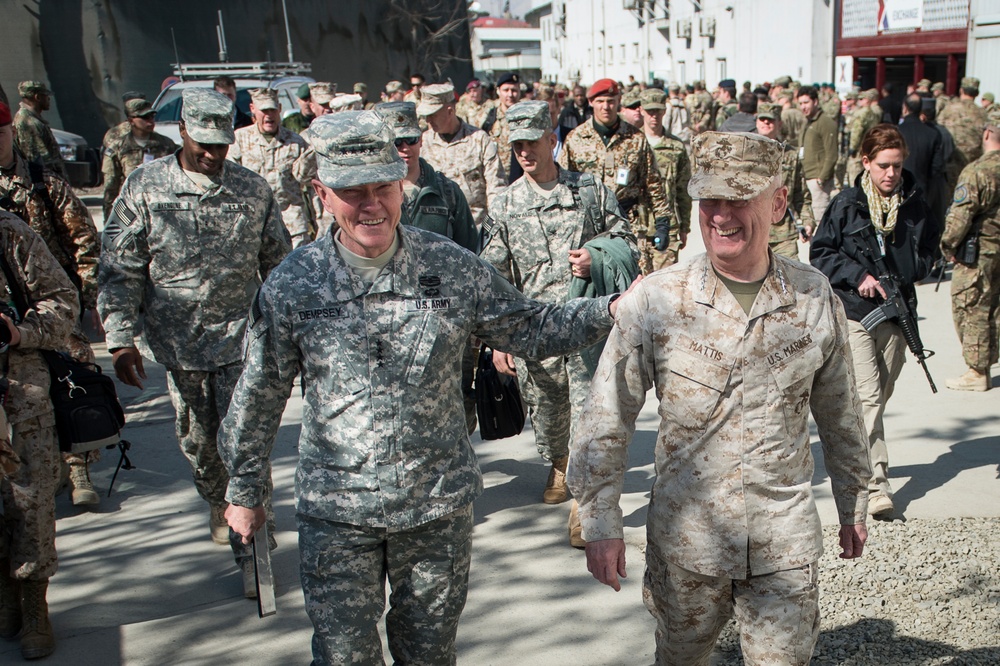 ISAF change of command