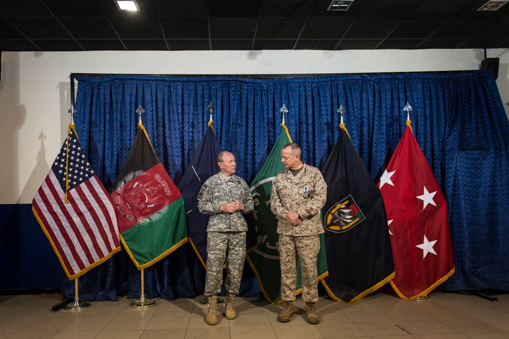 ISAF change of command