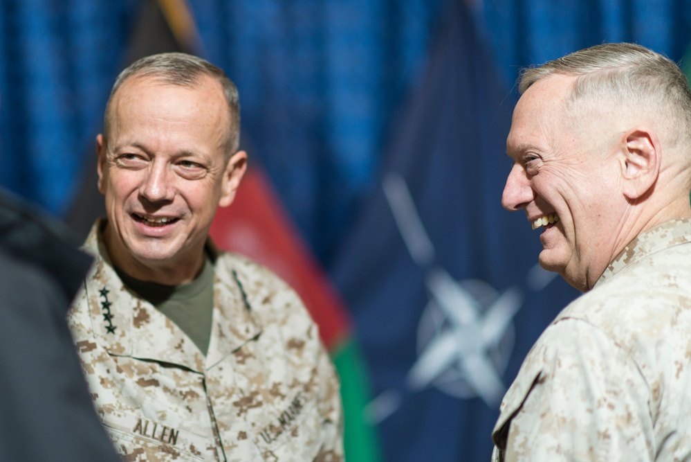 ISAF change of command