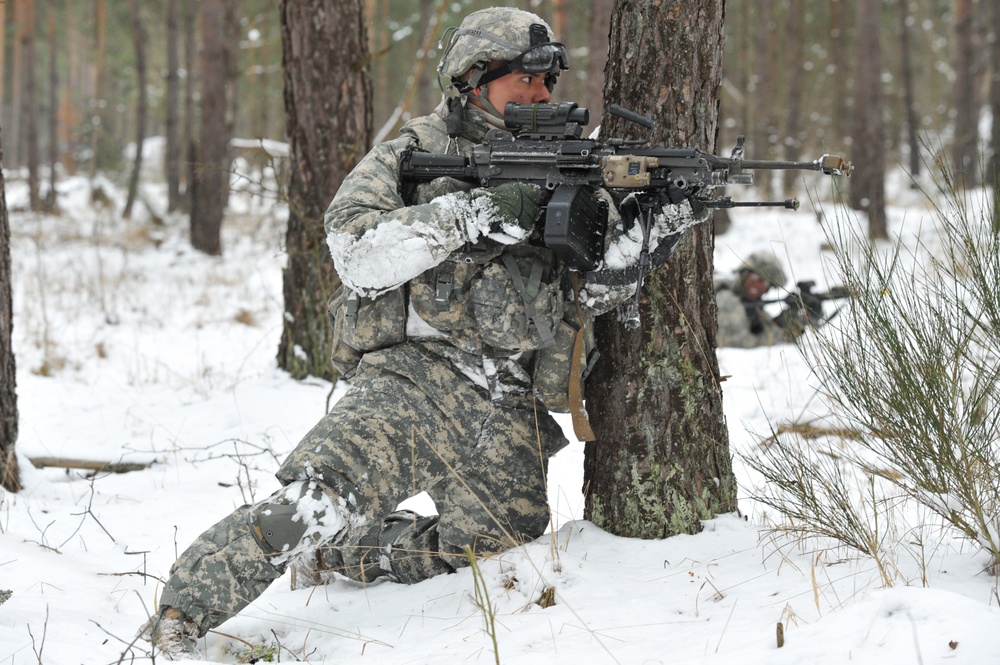 2nd Cavalry Regiment squad level training