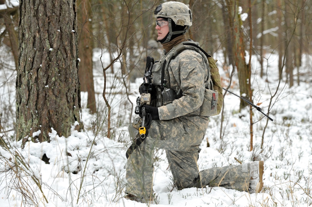 2nd Cavalry Regiment squad level training