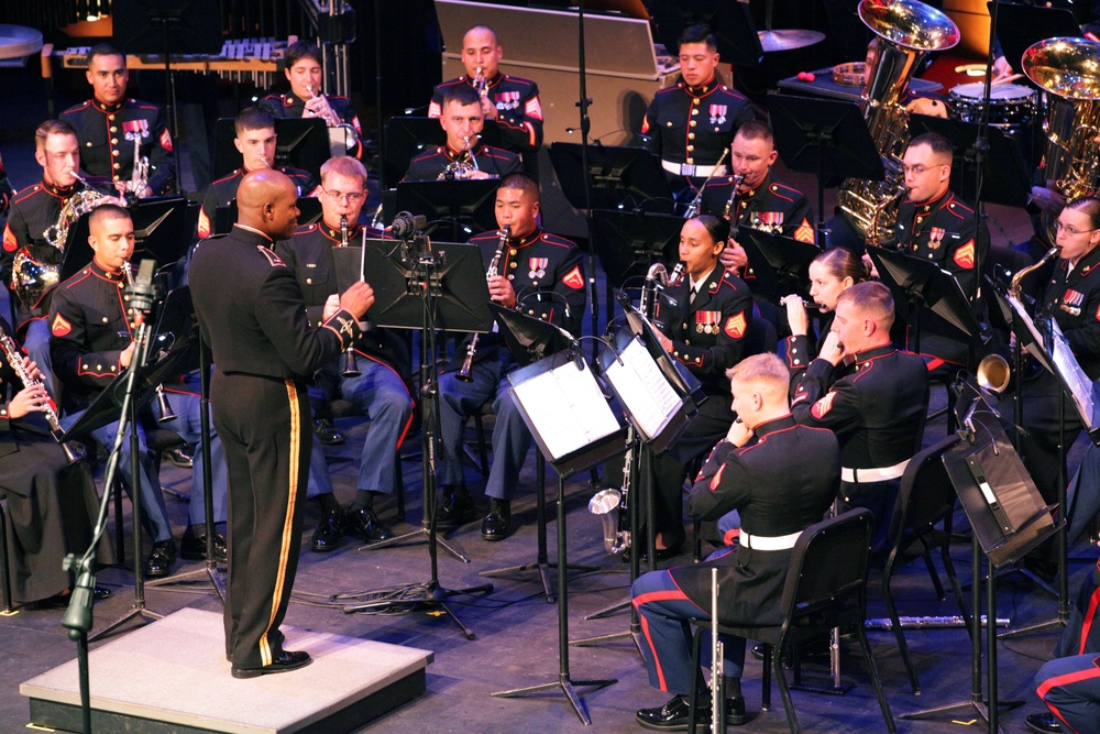 1st Marine Division band concert in Escondido