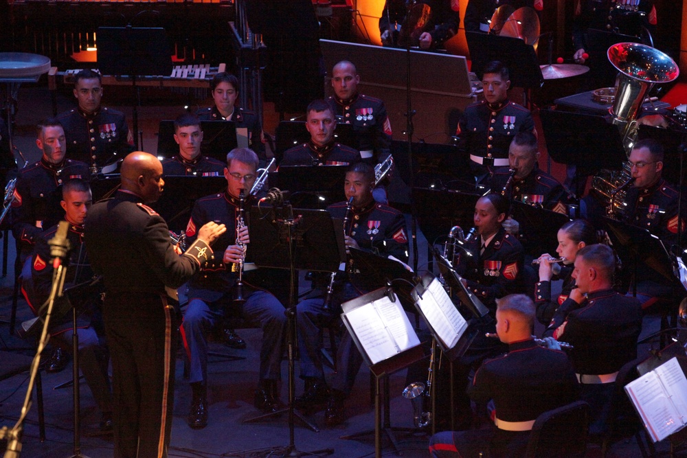 1st Marine Division band concert in Escondido