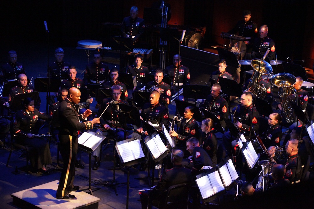 1st Marine Division band concert in Escondido