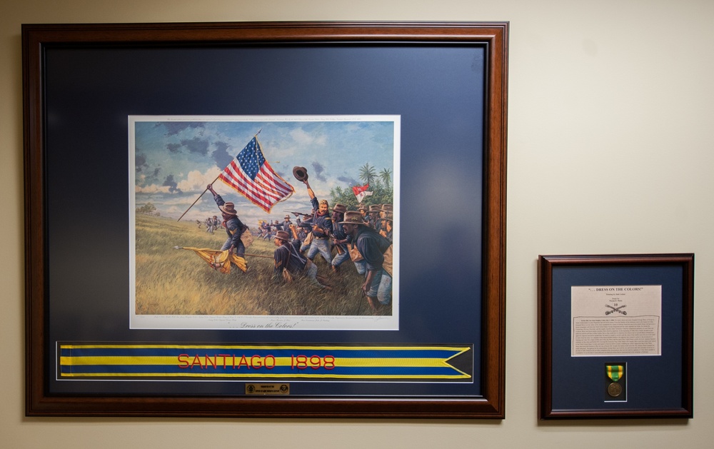 Buffalo soldiers highlighted in USARC display