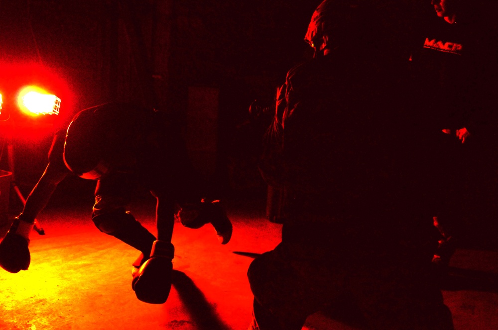 Providers train more than 100 MPs in combatives
