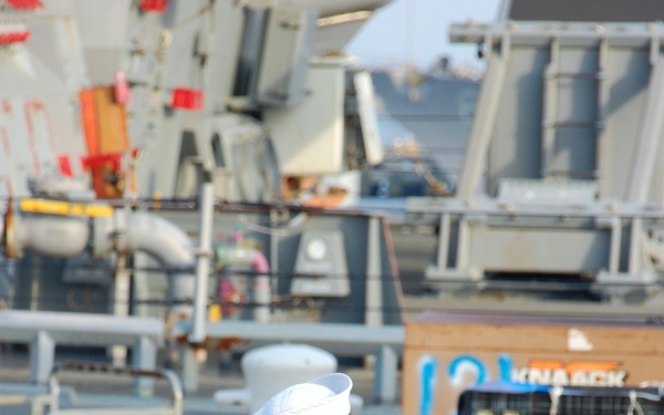 USS Barry departs Naval Station Norfolk