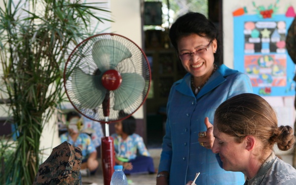 Communities show support to multinational forces as exercise Cobra Gold 2013 begins