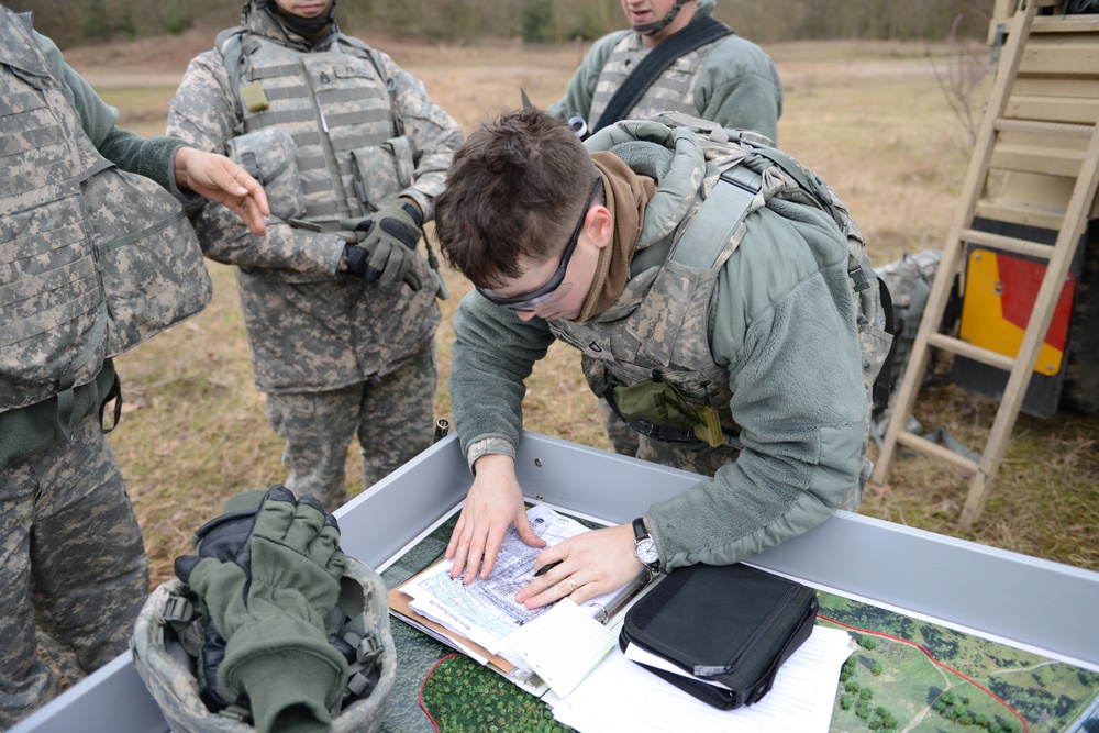 Field training exercise, land navigation