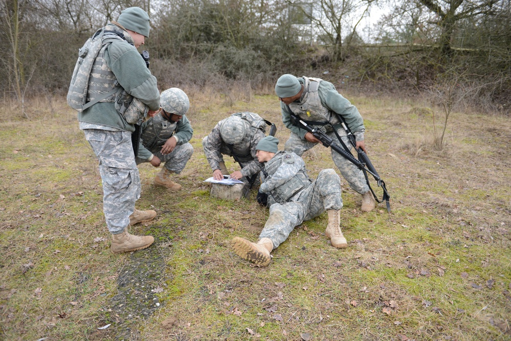 Field training exercise, land navigation