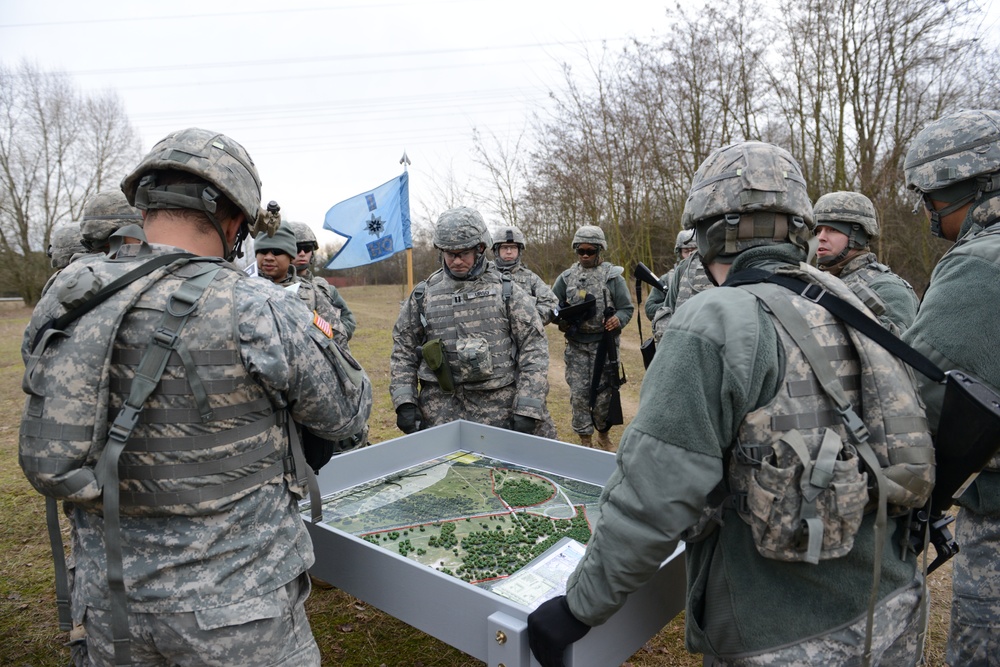 Field training exercise, land navigation