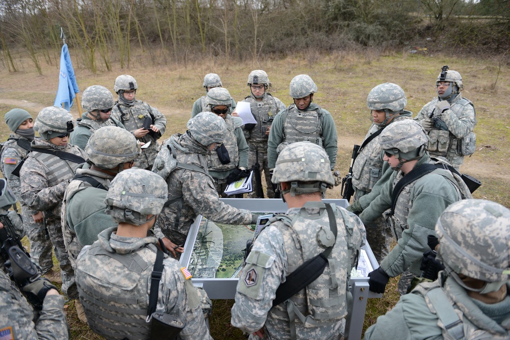 Field training exercise, land navigation