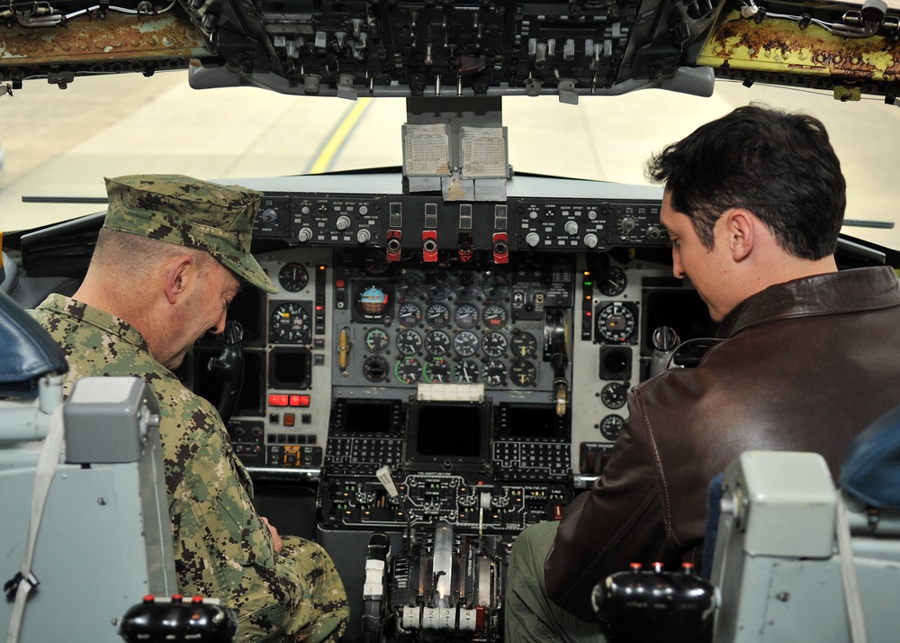 US Navy Adm. James Stavridis visits RAF Mildenhall, RAF Lakenheath