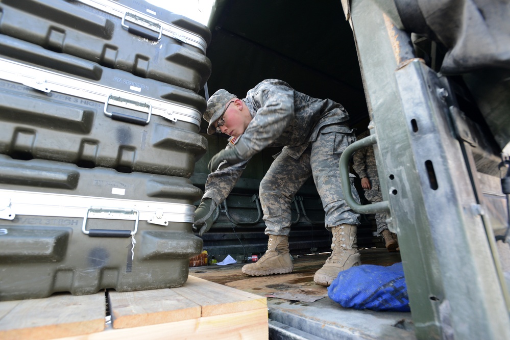 2nd Cavalry Regiment maneuver training exercise