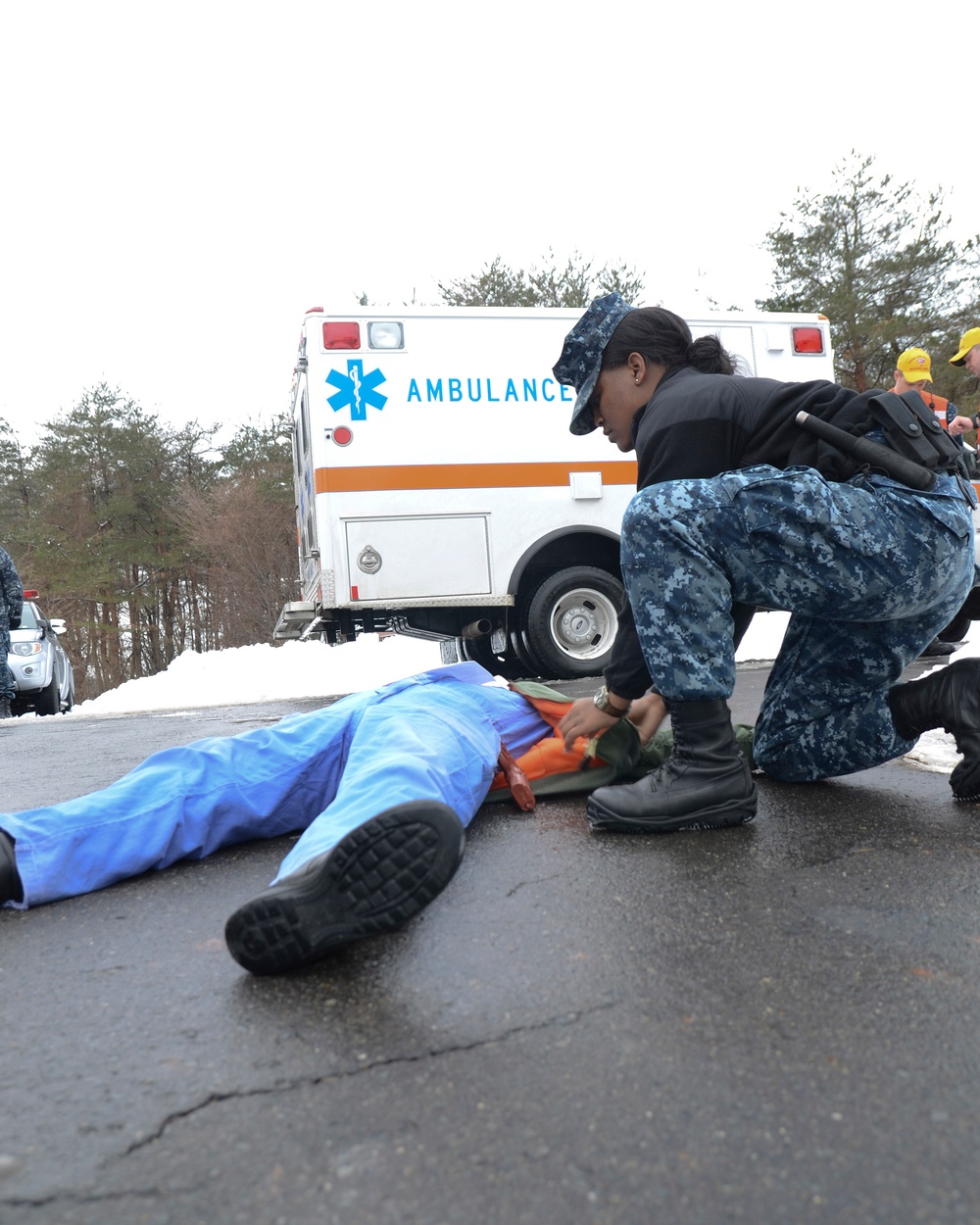 Naval Air Facility Misawa anti-terrorism force protection exercise