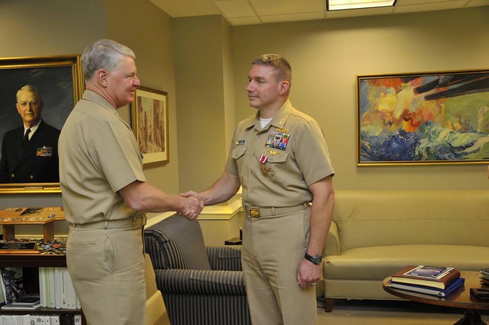 Ceremony at Pentagon