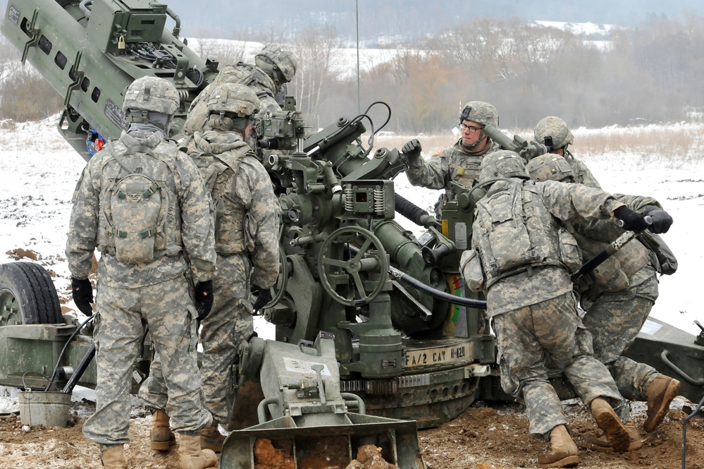 2nd Cavalry Regiment Rehearsal Exercise 2013