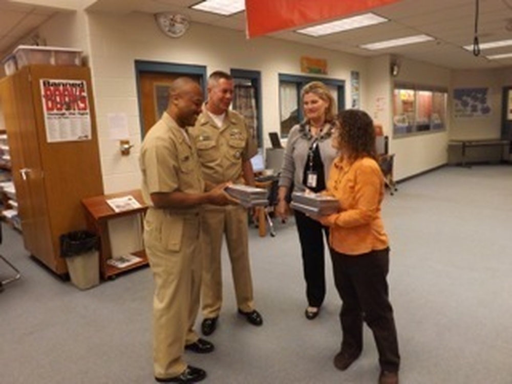 DVIDS News NRD Ohio Chief’s Mess donates to Newburg Middle School