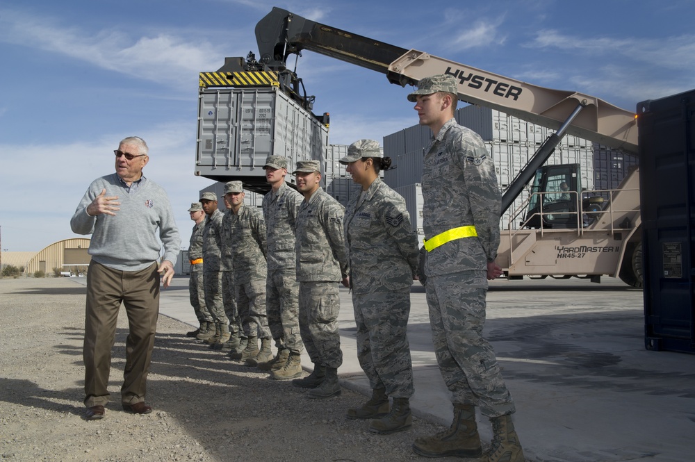 5fth chief master sergeant of the Air Force visits Holloman
