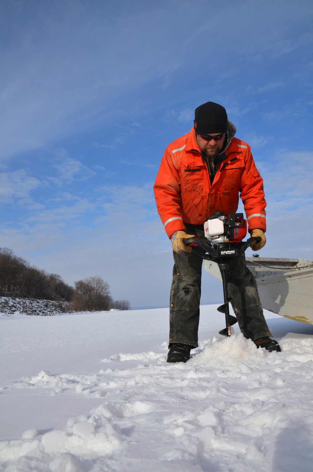 Corps of Engineers completes first Lake Pepin ice measurements