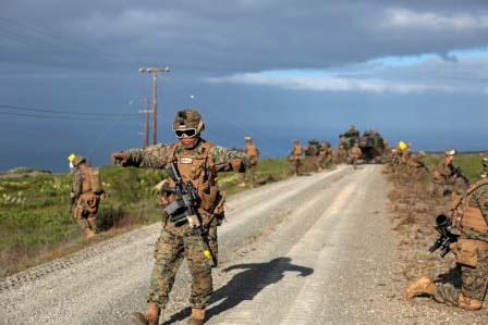 San Clemente Island Hosts Exercise Iron Fist 2013